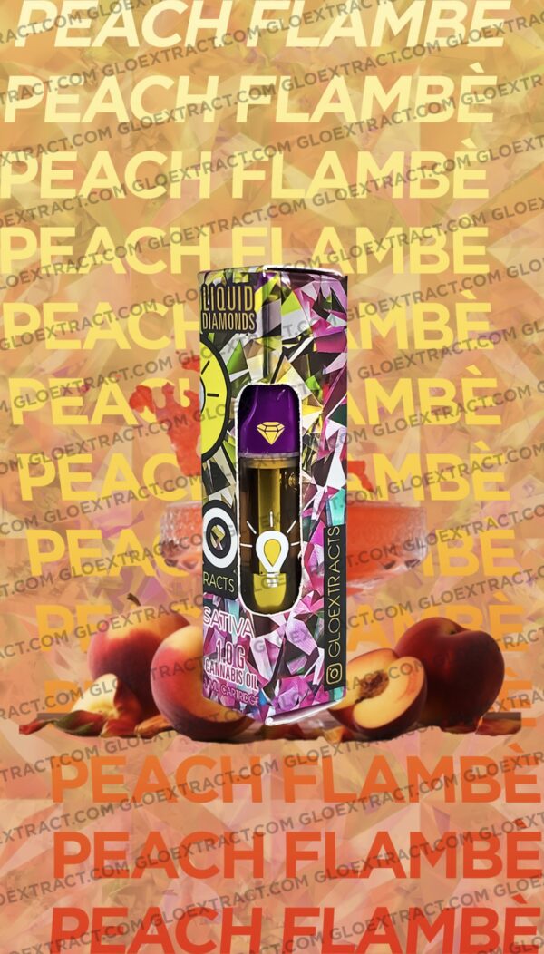 Glo Carts Peach Flambe